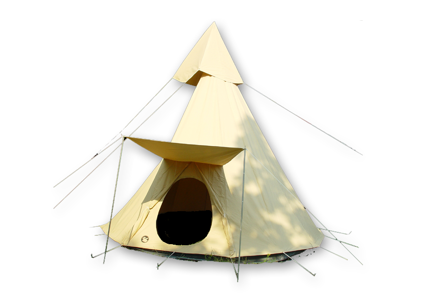 GATZ-TIPI-ZELT MIT BODEN